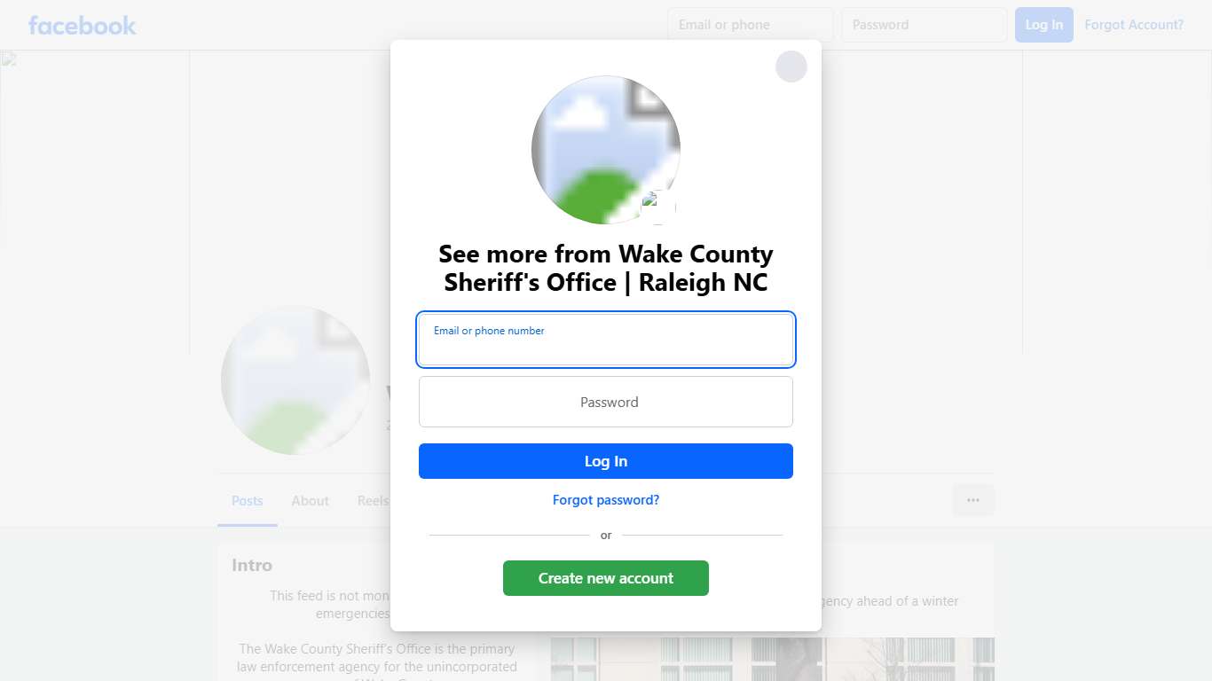 Wake County Sheriff's Office Raleigh NC Facebook